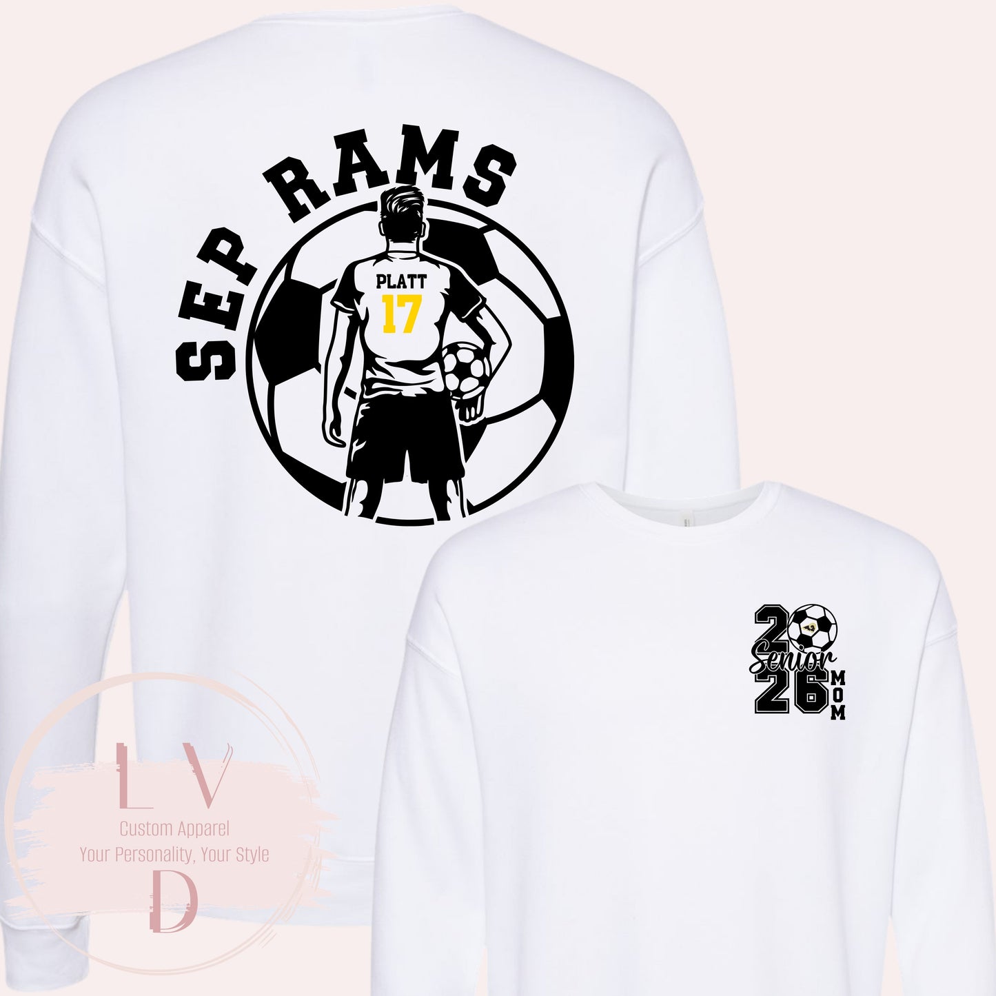SEP Senior Soccer Mom Crewneck | Personalized