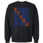 Iowa Storm "Stacked" Crewneck | Youth