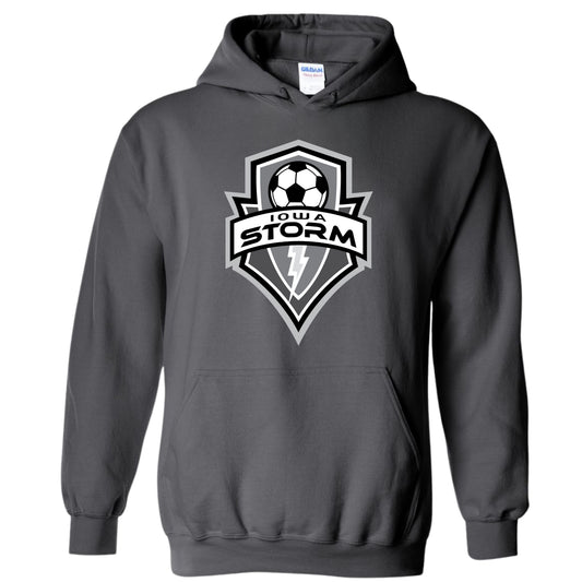 Iowa Storm Logo Hoodie | BW Logo
