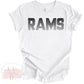 Split RAMS Crewneck | BW