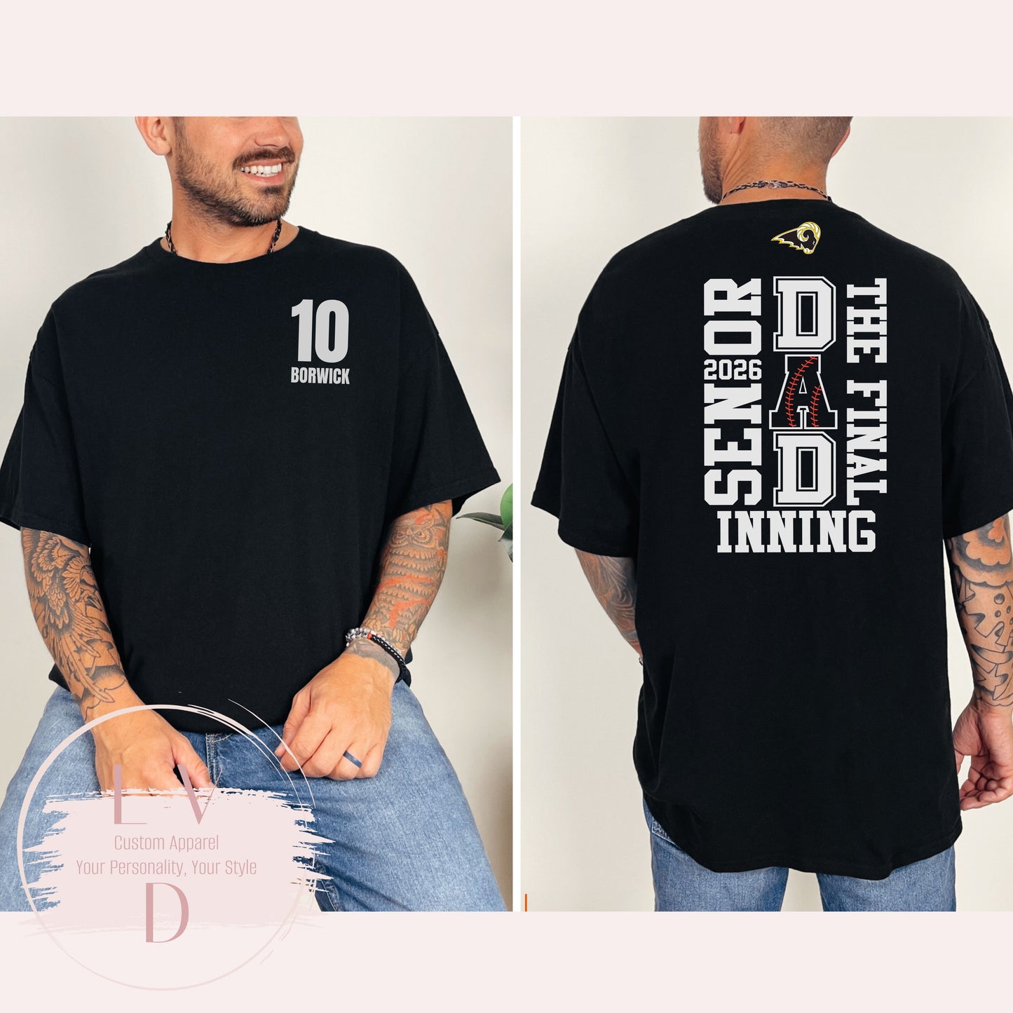 SEP Baseball Senior Mom / Dad T-Shirt 5