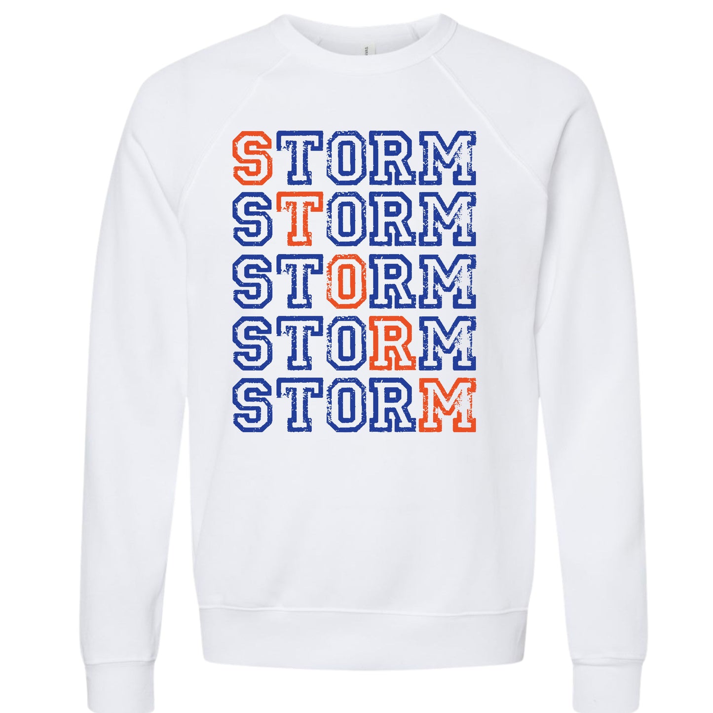 Iowa Storm "Stacked" Crewneck | Adult