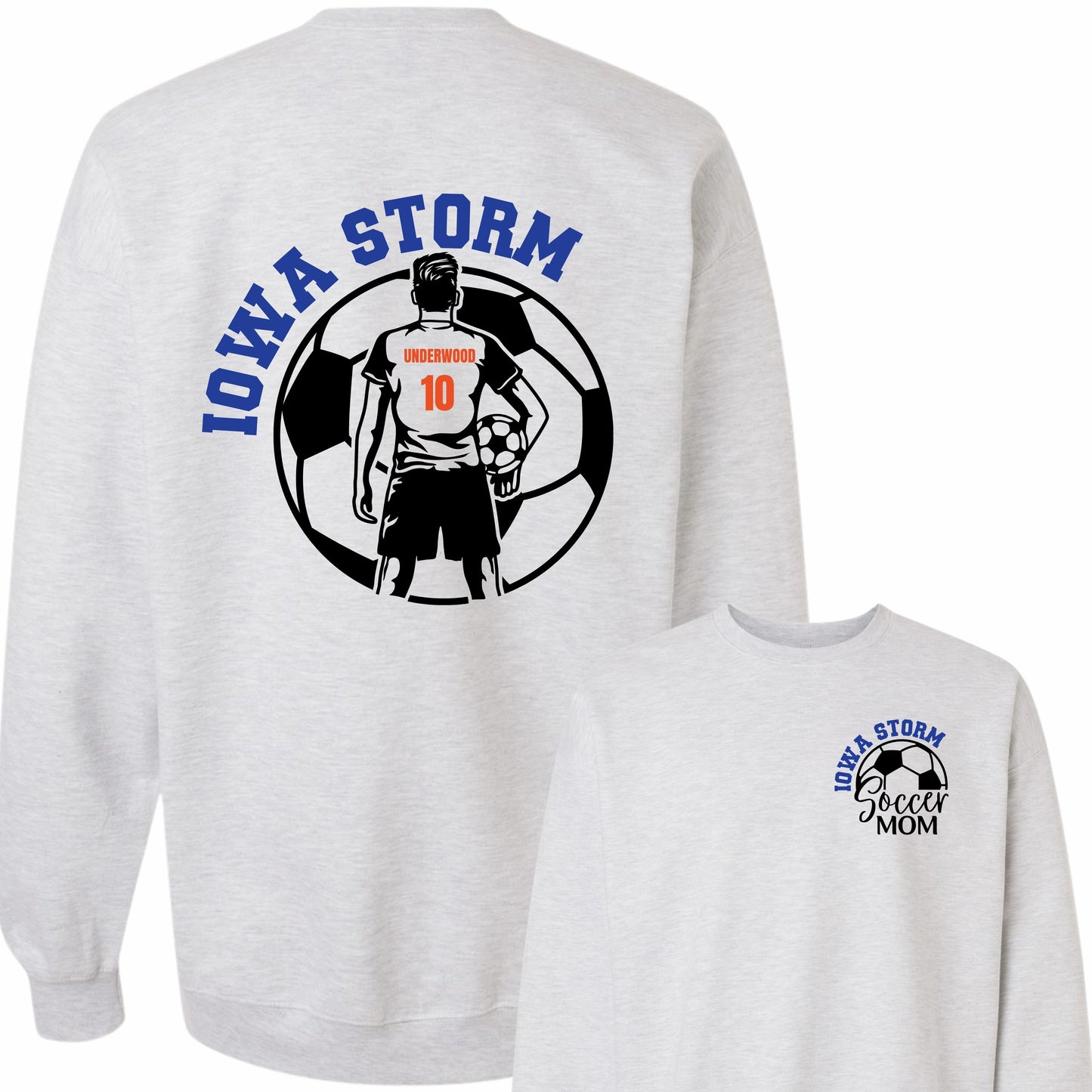 Iowa Storm Soccer Dad Crewneck (Boy)