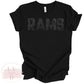 Split RAMS Crewneck | BW