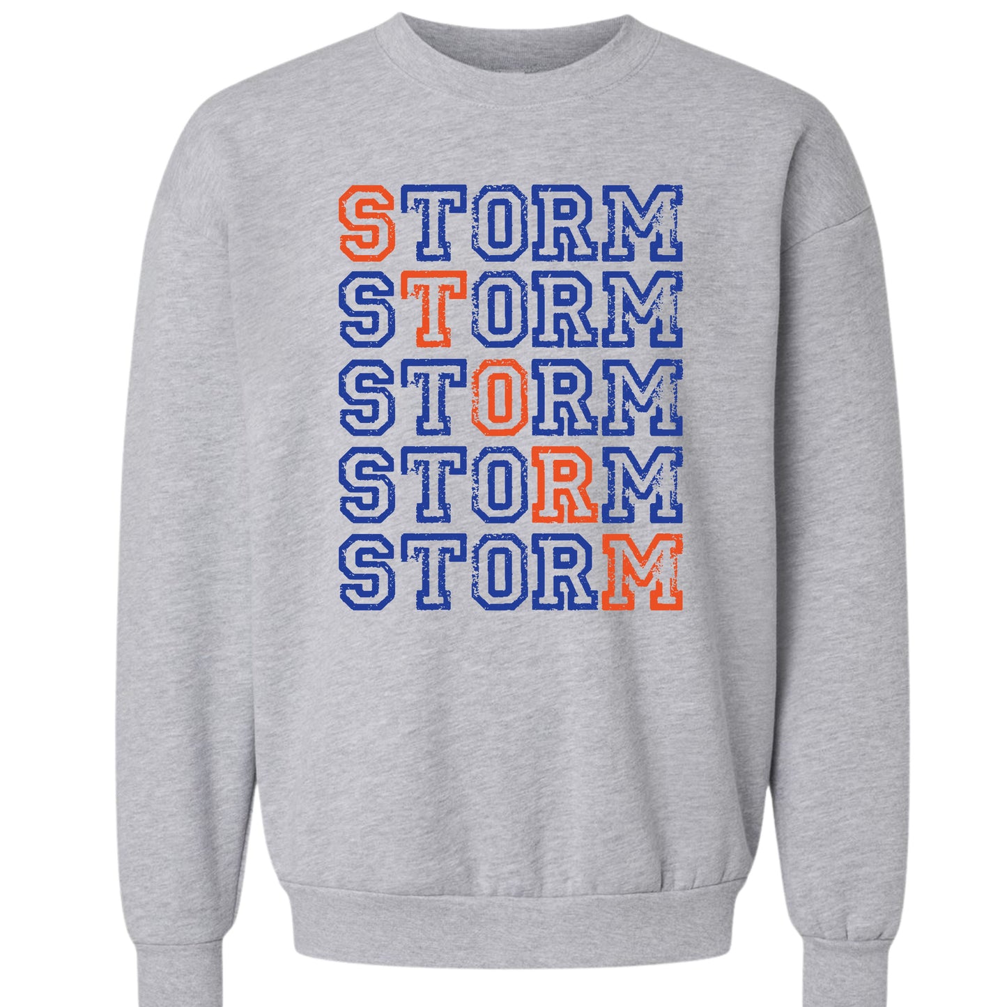 Iowa Storm "Stacked" Crewneck | Youth