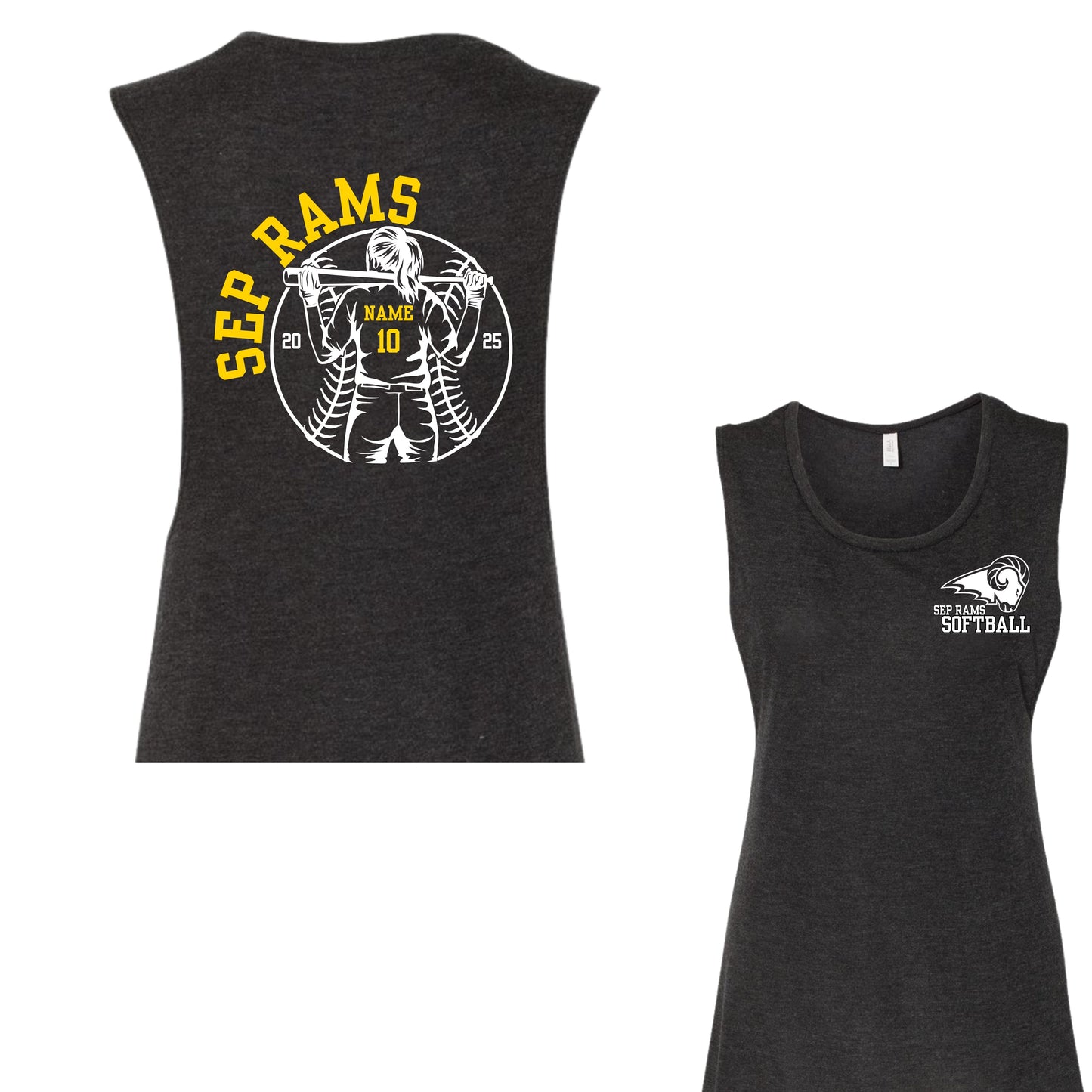 SEP Softball Personalized Tank | Adult