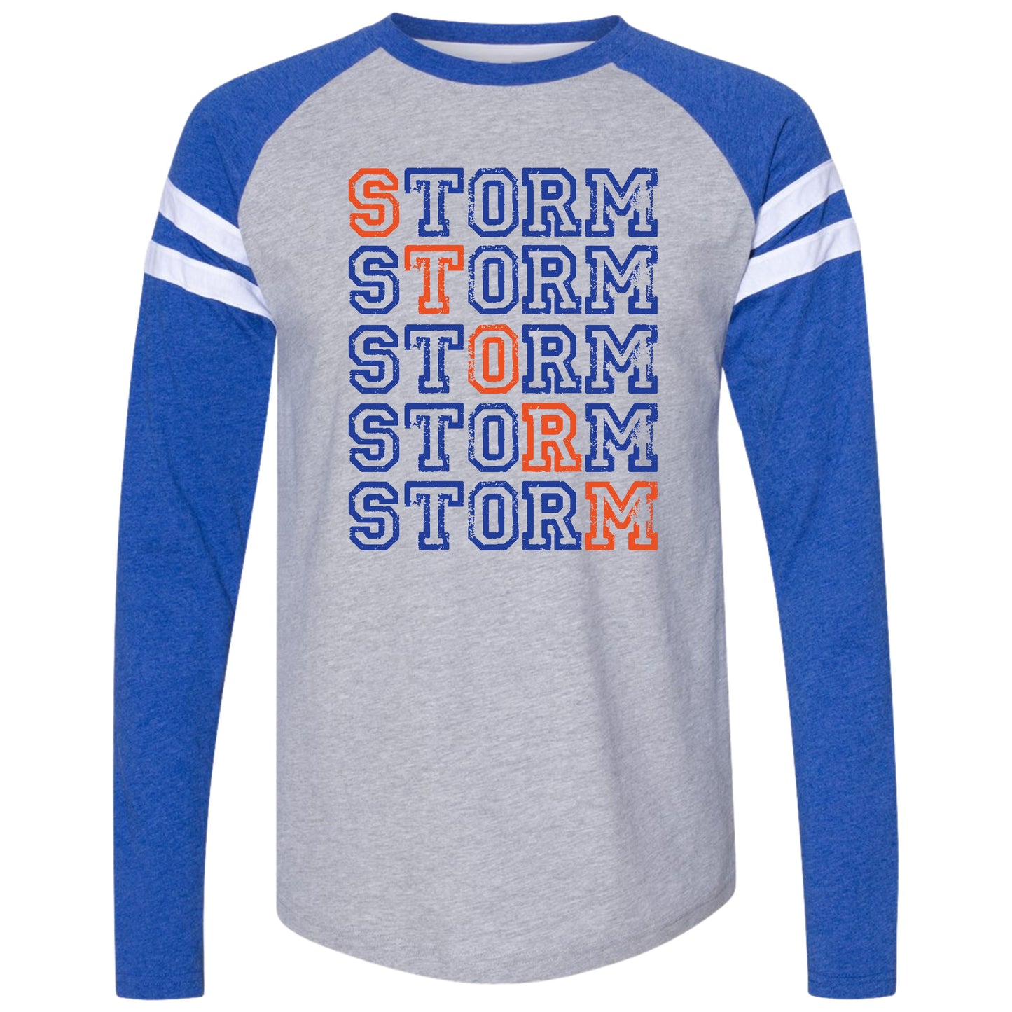 Iowa Storm "Stacked" Long Sleeve | Adult