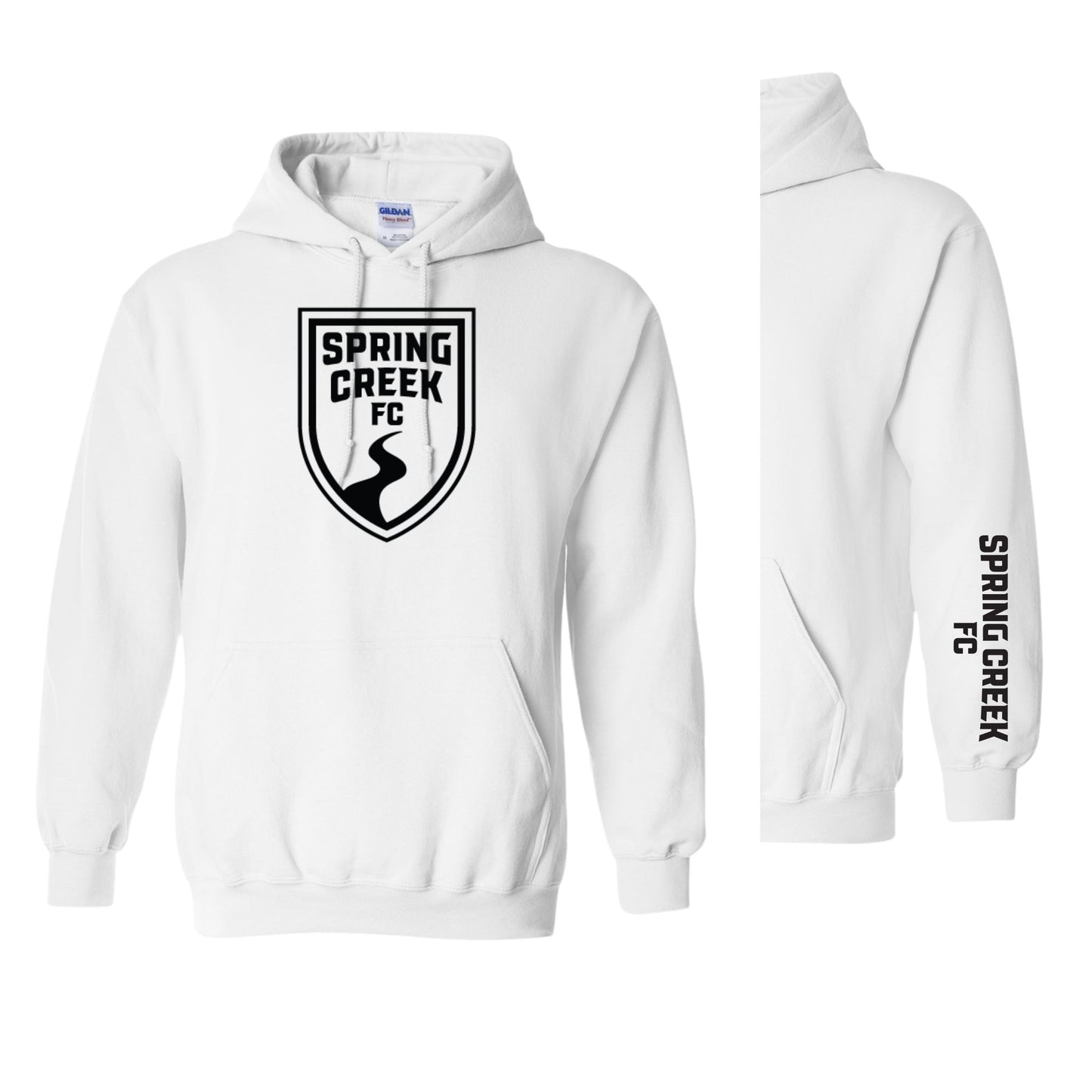 Adult Hoodie- Black Logo