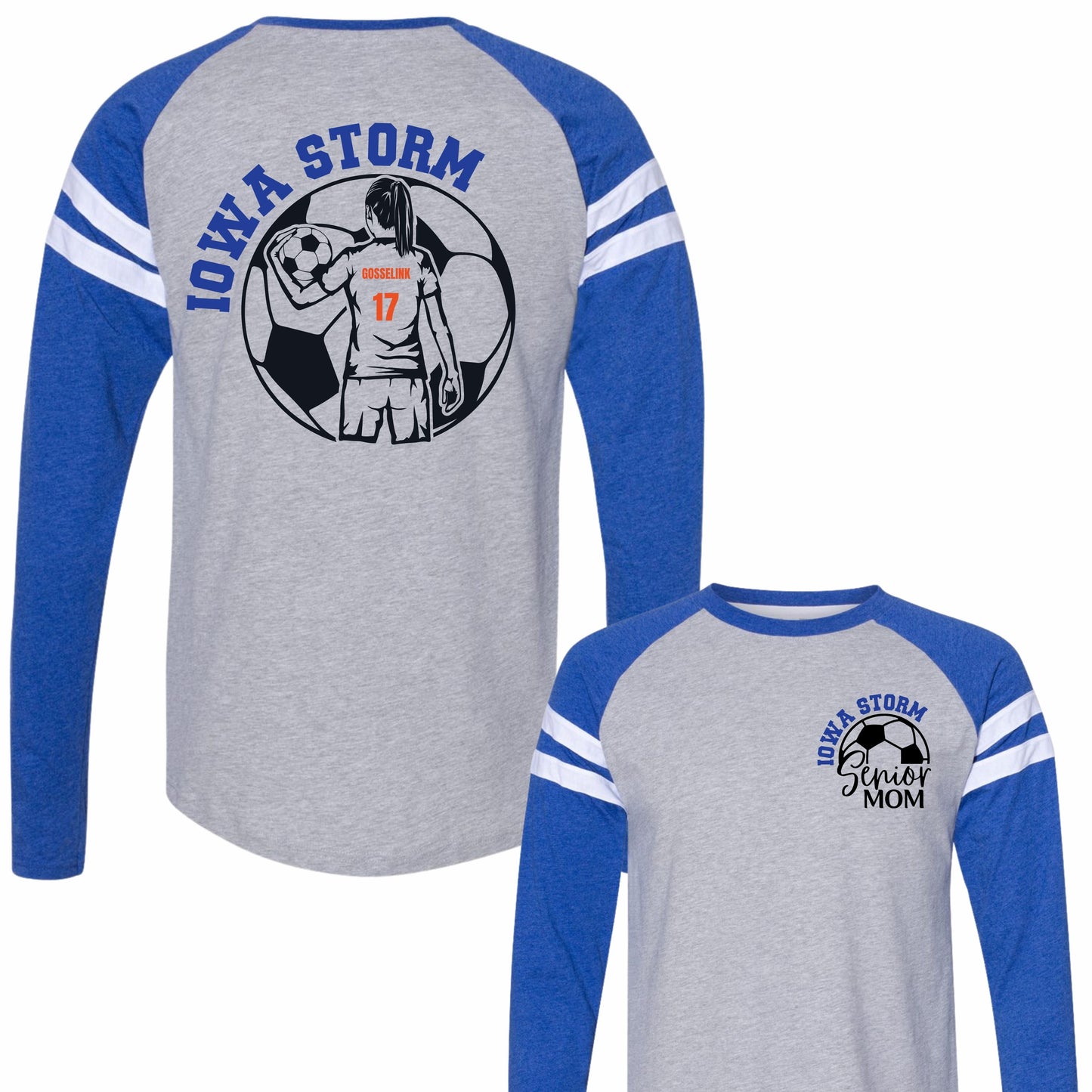 Senior/Senior Mom/Senior Dad 2025 Jersey Long Sleeve