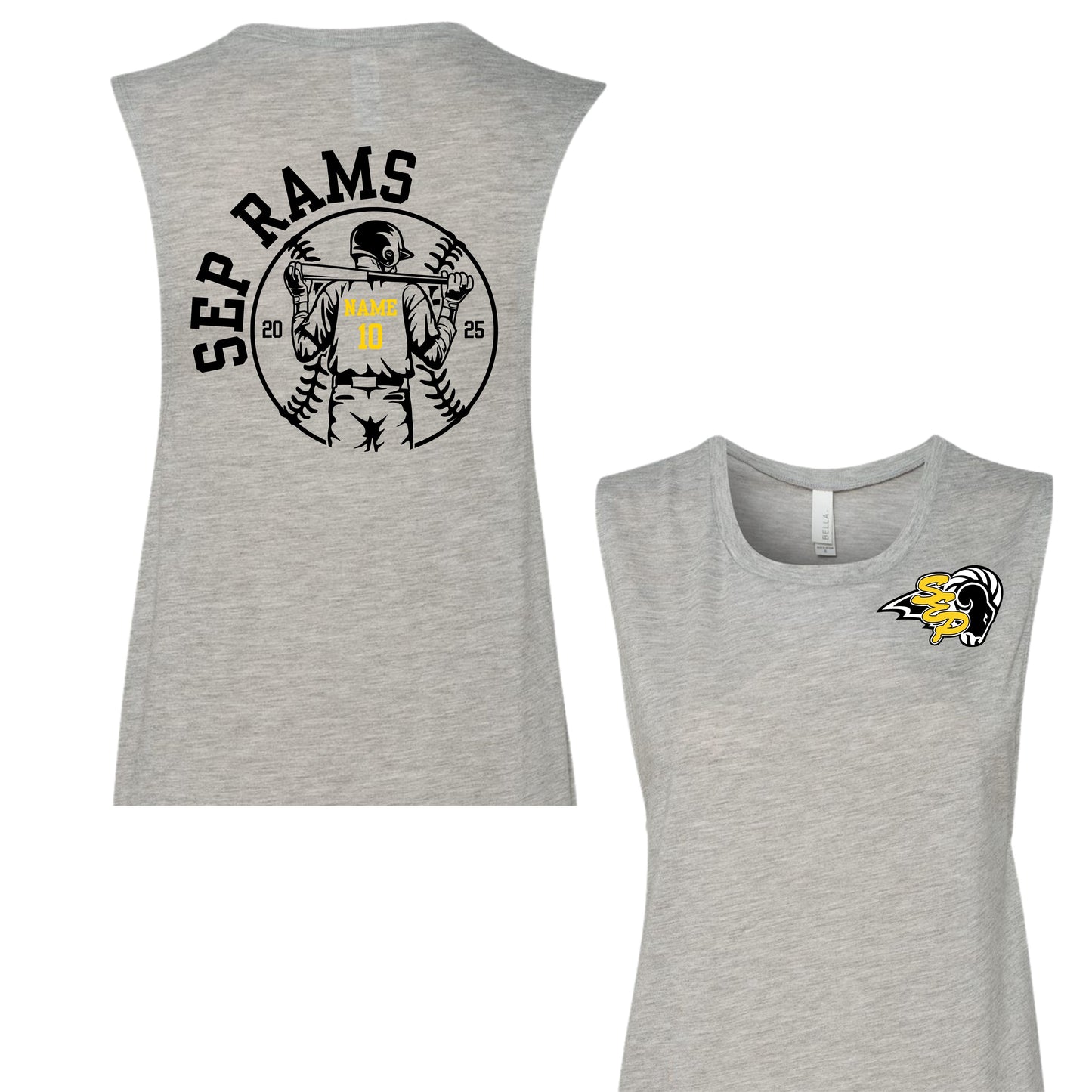Official* SEP Baseball Personalization Tank | Adult