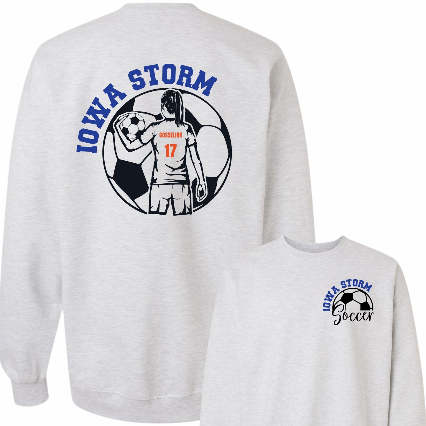 Iowa Storm Soccer Crewneck (Boy/Girl)