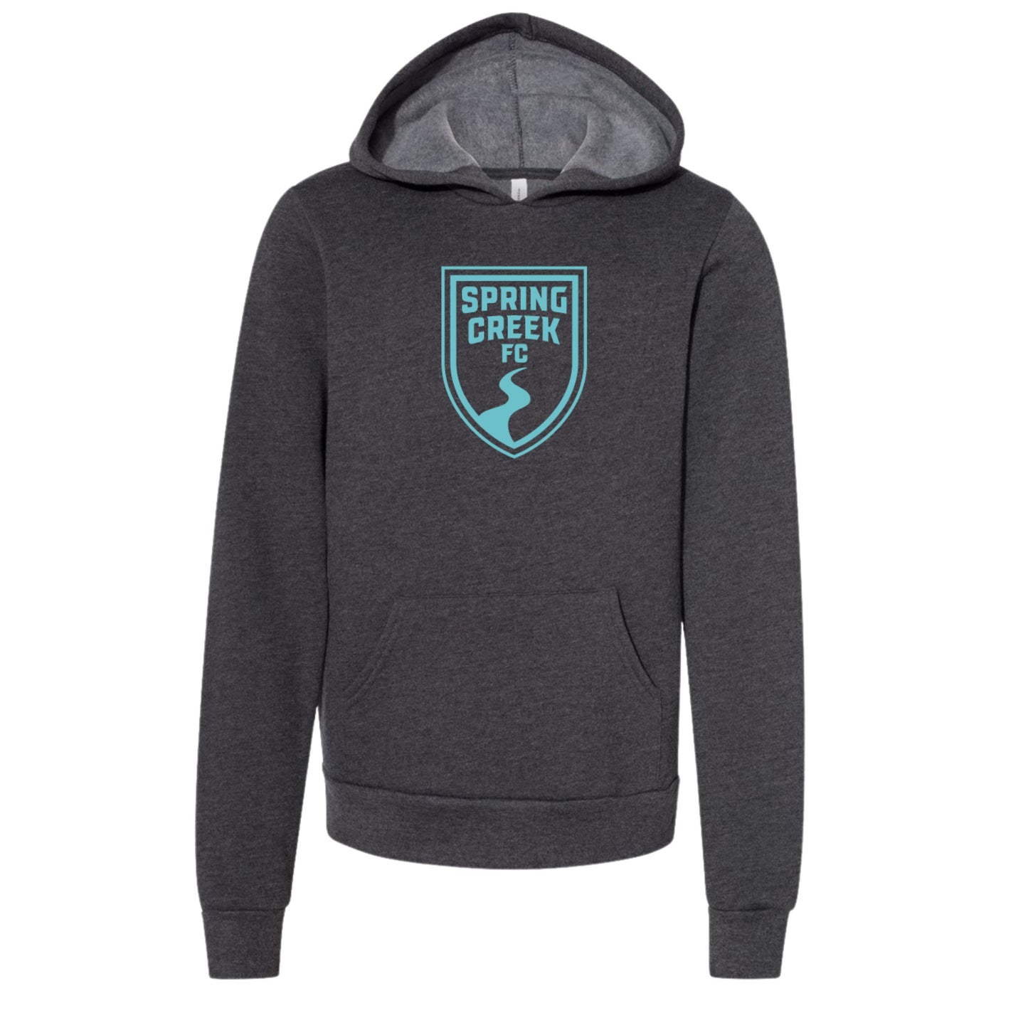 Youth Hoodie- Teal Logo