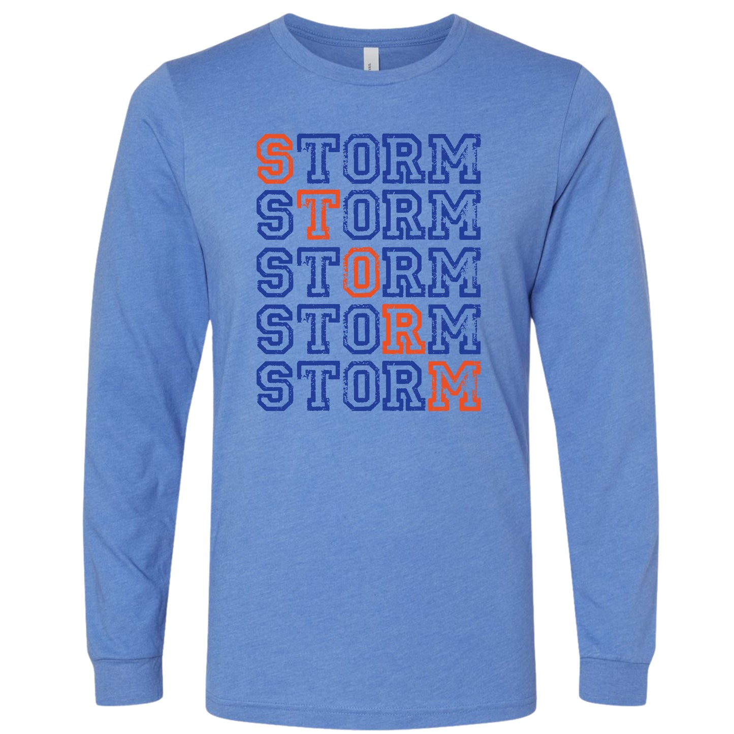Iowa Storm "Stacked" Long Sleeve | Adult