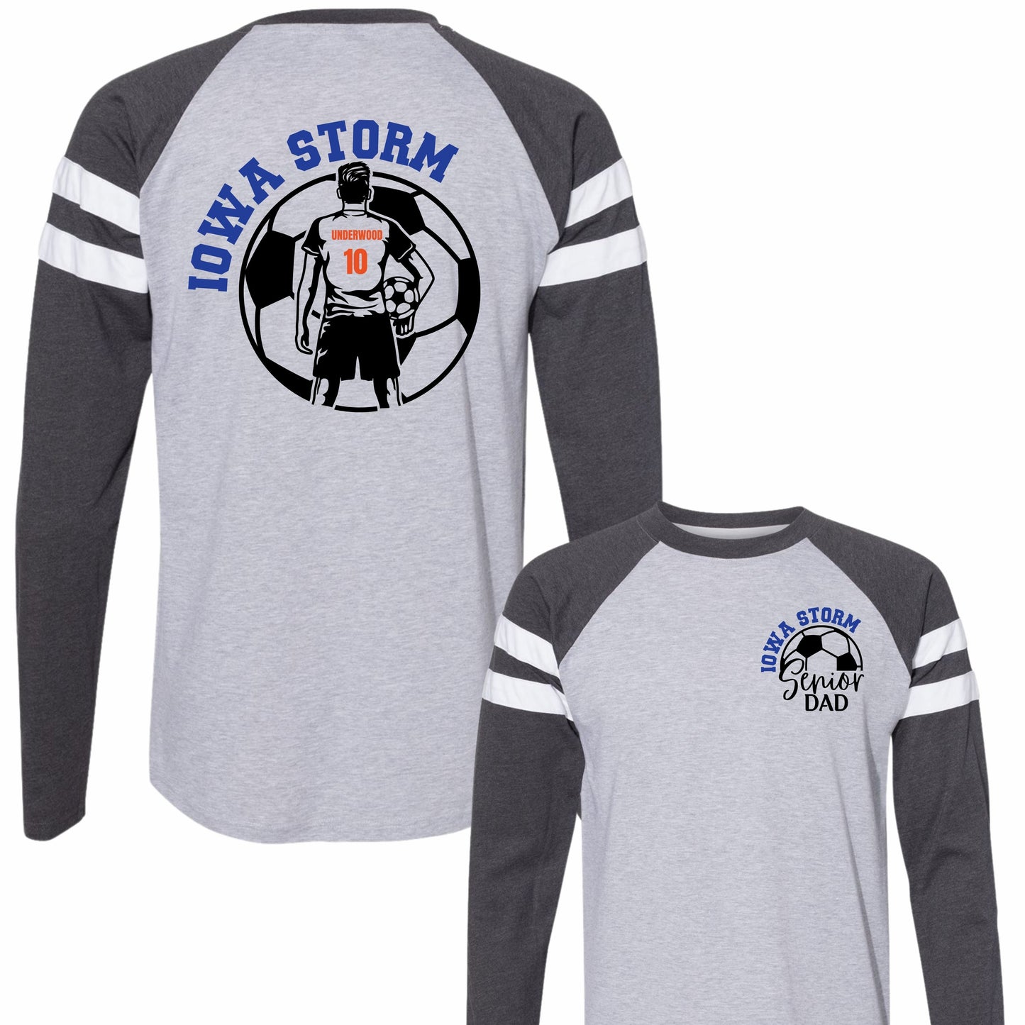 Senior/Senior Mom/Senior Dad 2025 Jersey Long Sleeve