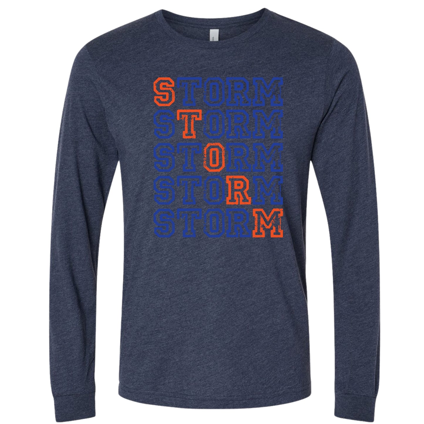 Iowa Storm "Stacked" Long Sleeve | Adult