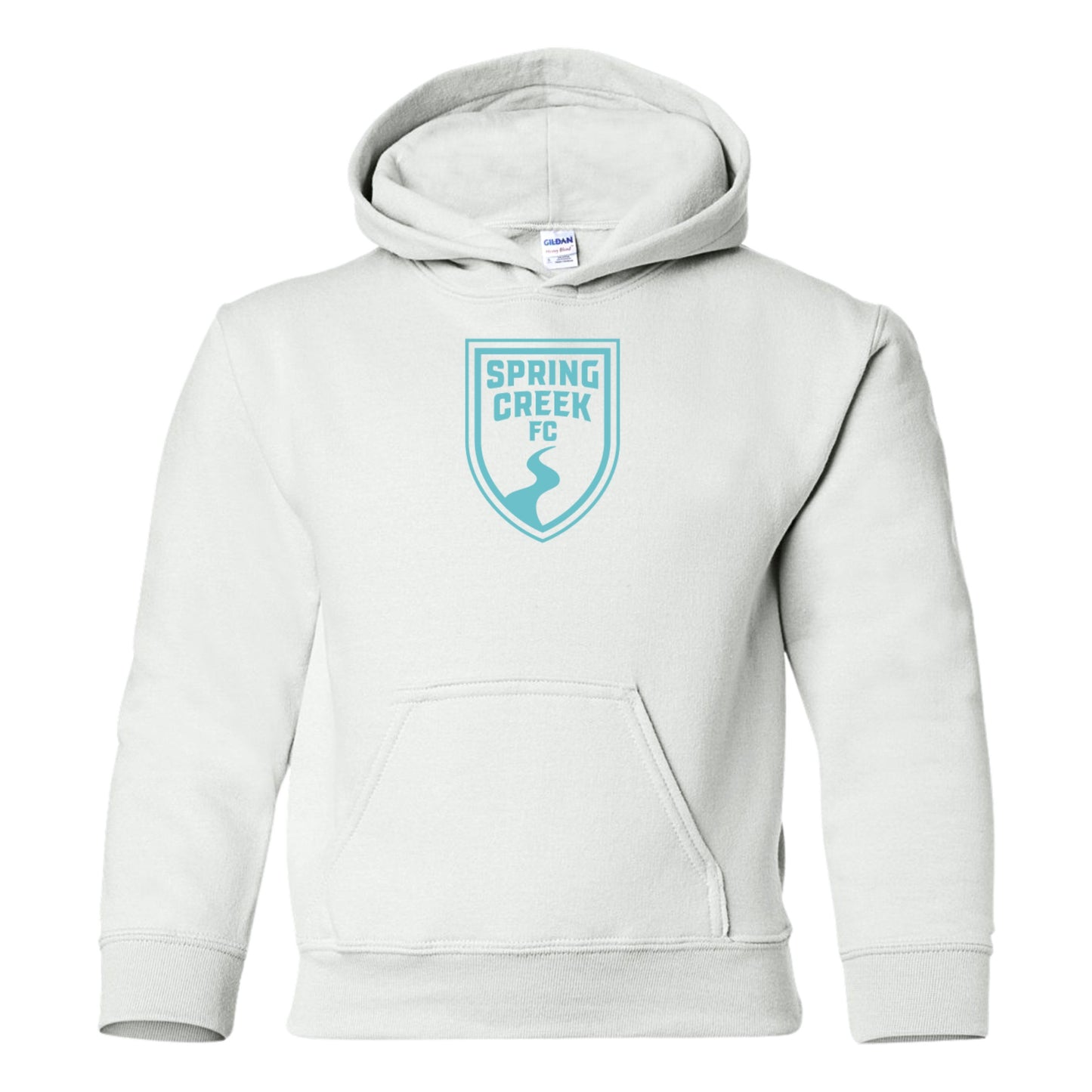 Youth Hoodie- Teal Logo