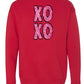 Stacked "XOXO" Crewneck