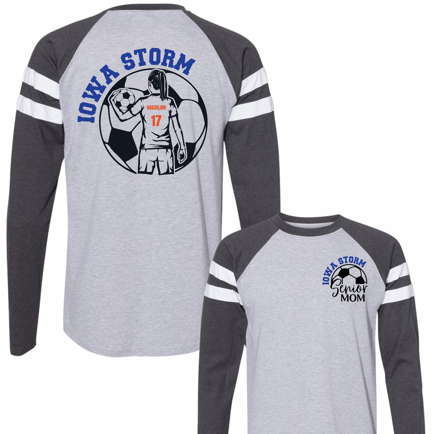 Senior/Senior Mom/Senior Dad 2025 Jersey Long Sleeve