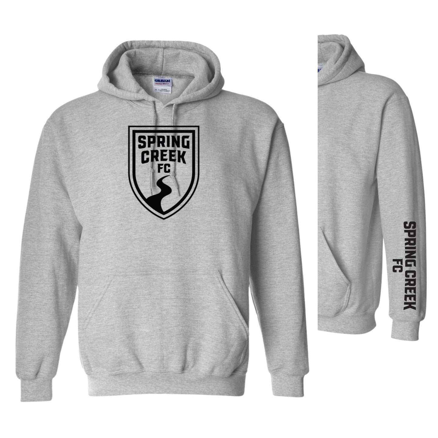 Adult Hoodie- Black Logo