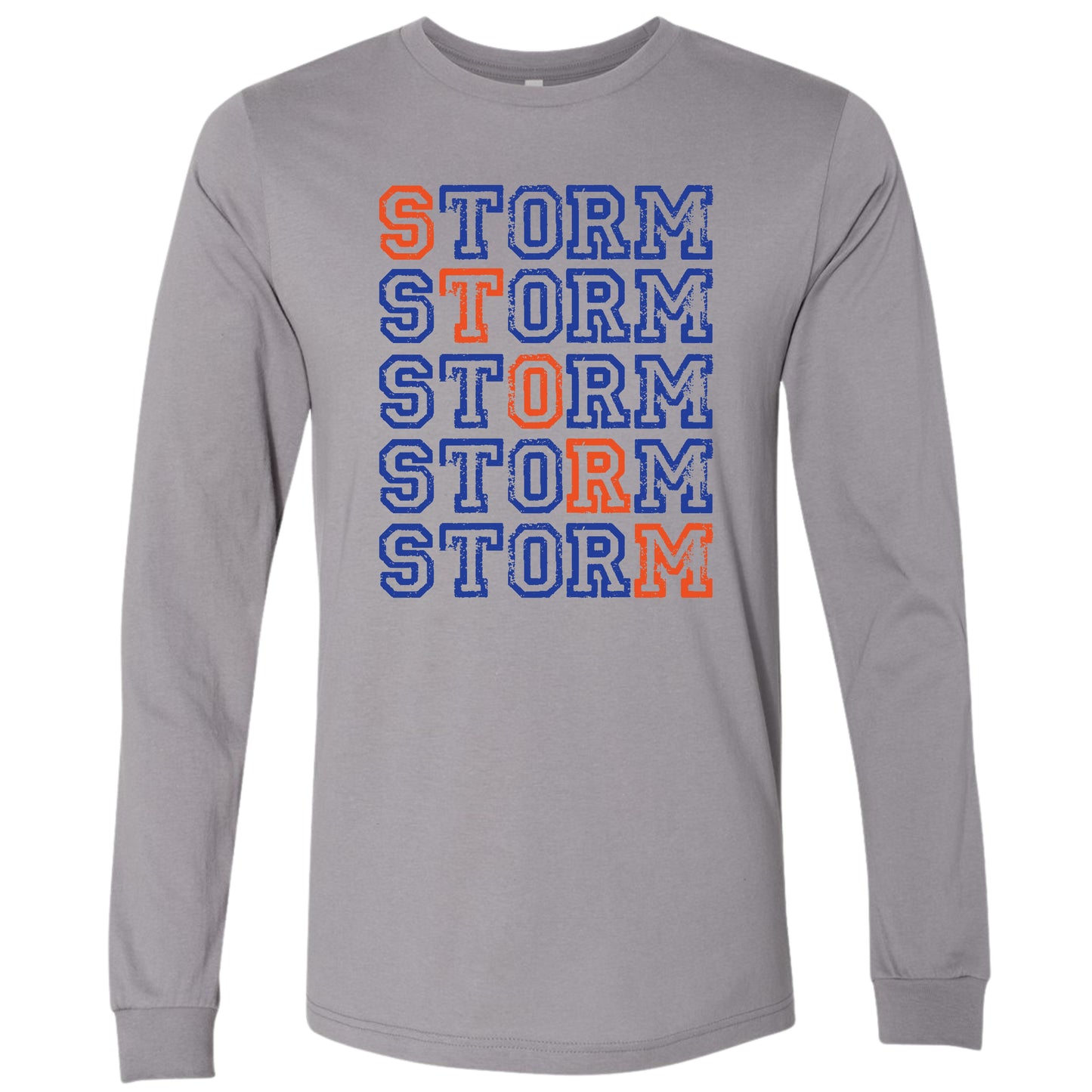 Iowa Storm "Stacked" Long Sleeve | Adult