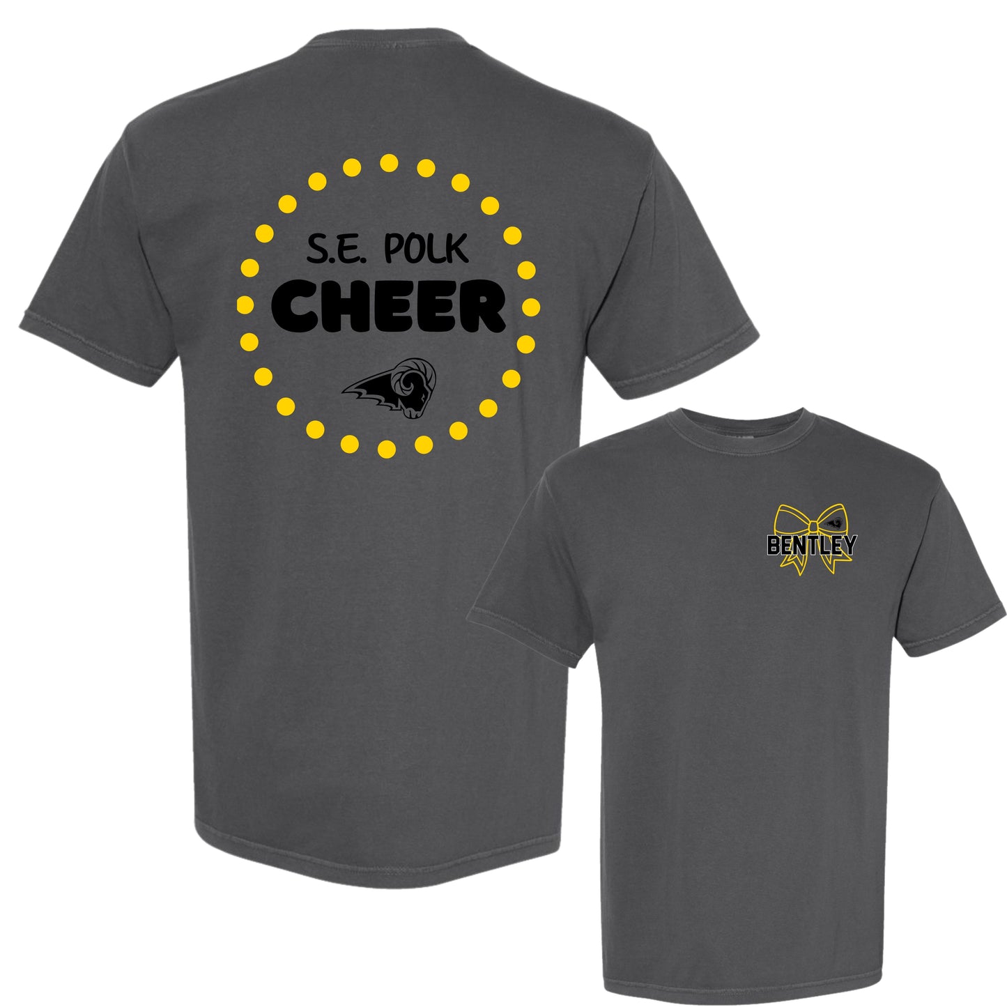 SEP Cheer Puff Lettering (Ram logo) T-Shirt