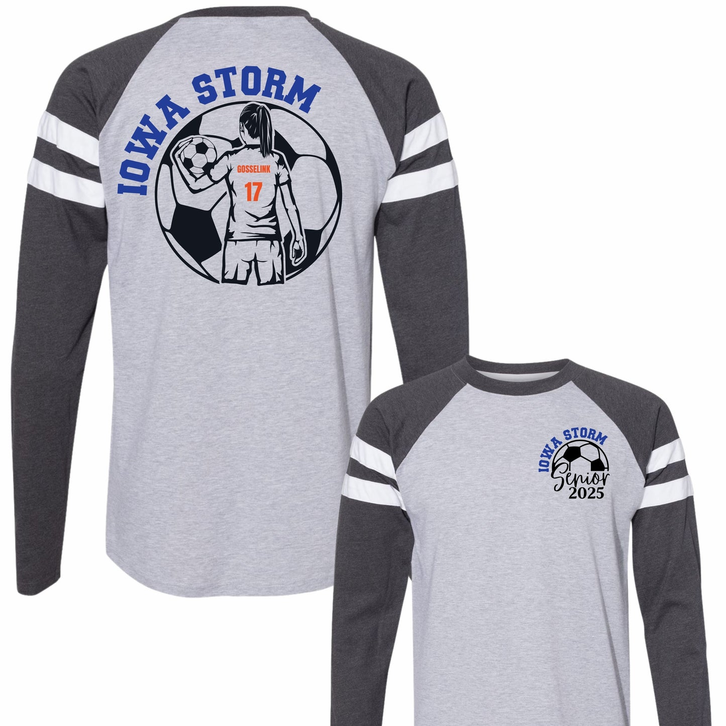 Senior/Senior Mom/Senior Dad 2025 Jersey Long Sleeve
