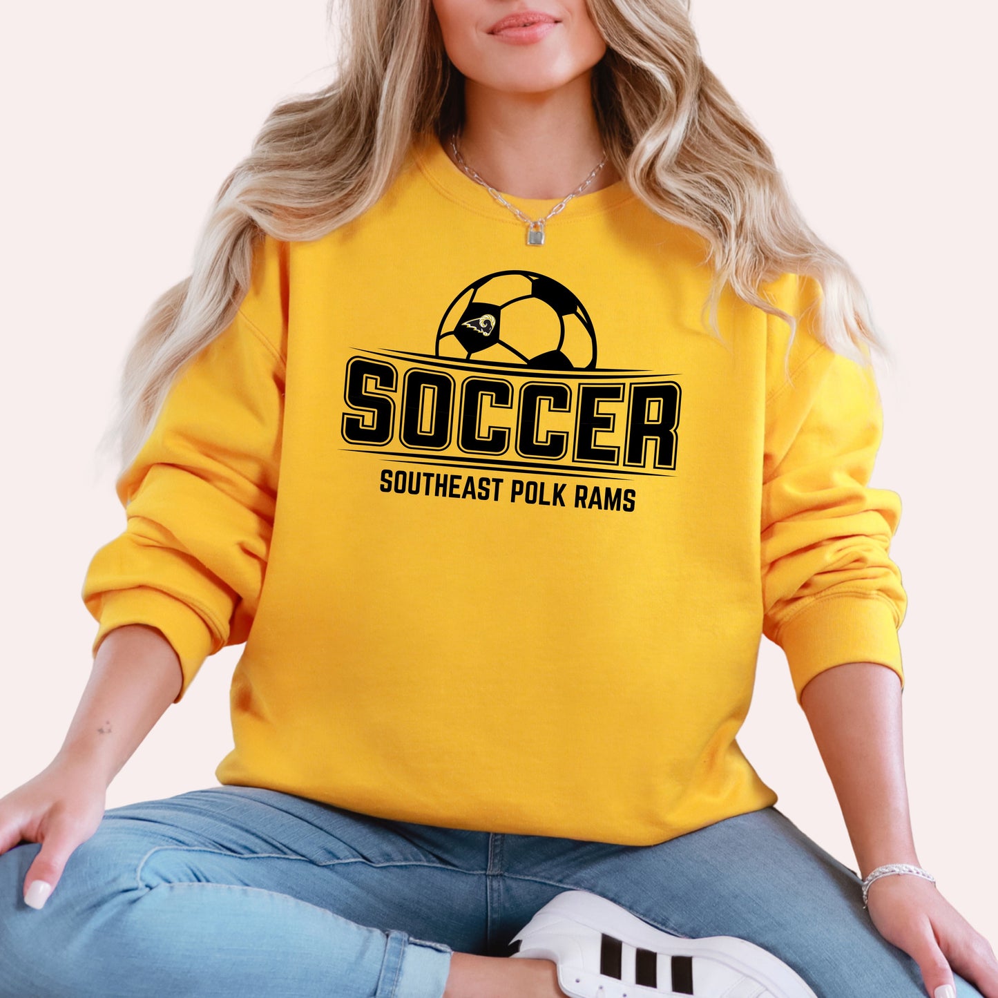 SEP Rams Crewneck - split top