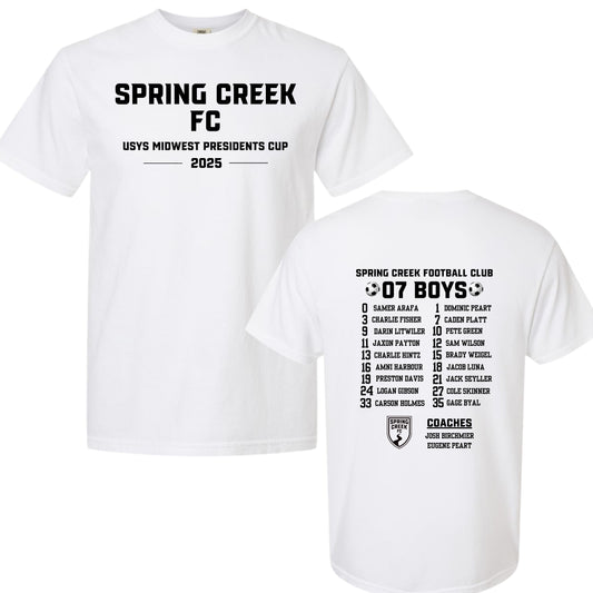 SCFC Midwest Presidents Cup - Adult T-Shirt | Comfort Colors