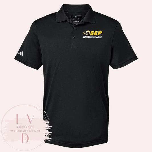 SEP Senior Baseball Dad/Mom Polo (Adidas)