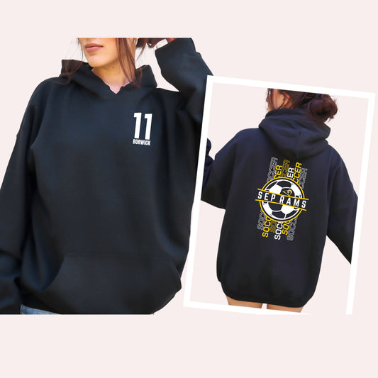SEP Rams Soccer Crewneck - Personalized