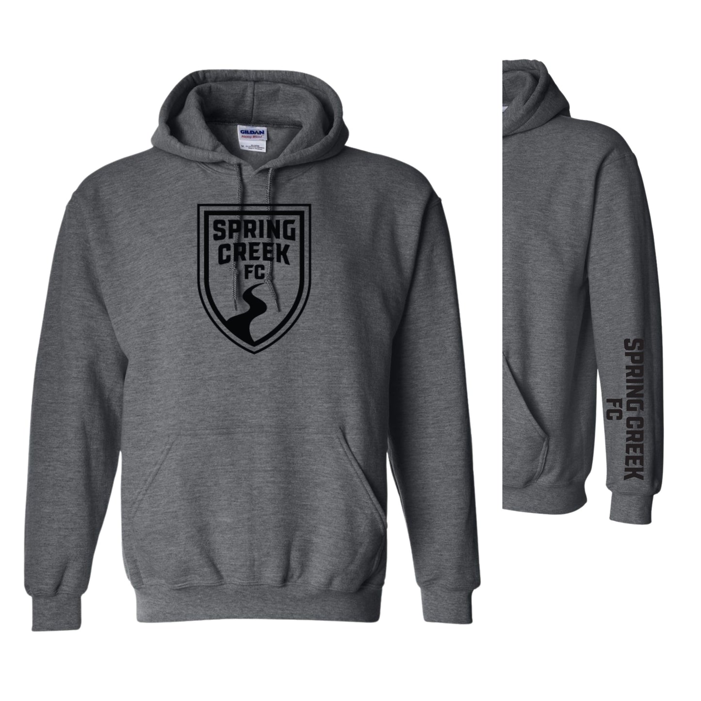 Adult Hoodie- Black Logo