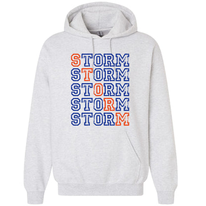 Iowa Storm "Stacked" Hoodie | Adult