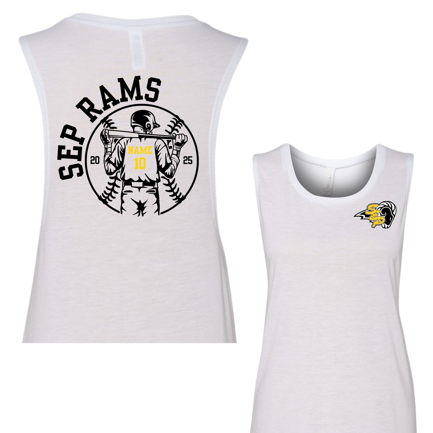 Official* SEP Baseball Personalization Tank | Adult