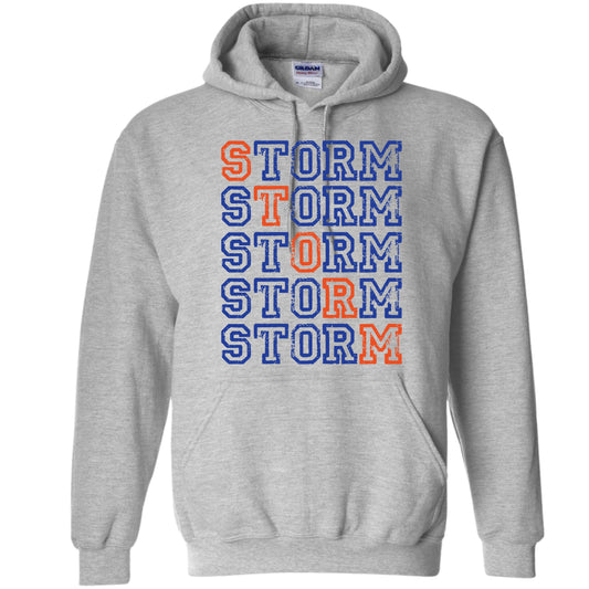 Iowa Storm "Stacked" Hoodie | Youth