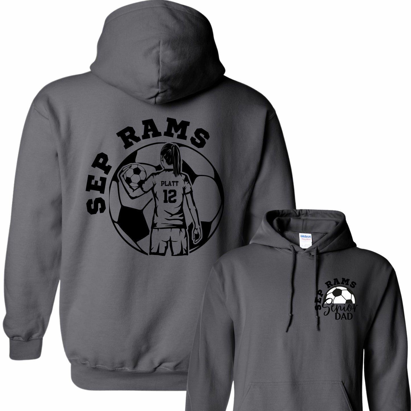 Senior Soccer Mom Hoodie (Girl)