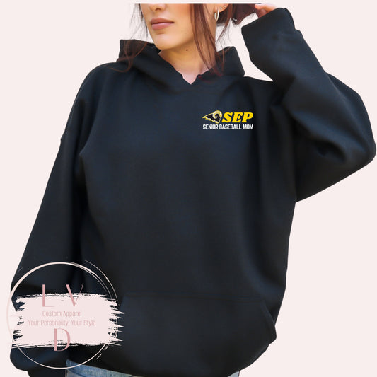 SEP Senior Baseball Mom Hoodie