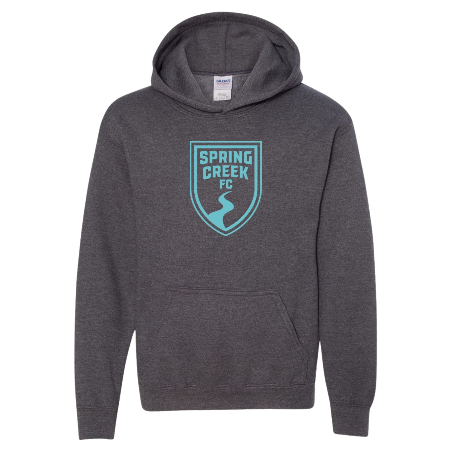 Youth Hoodie- Teal Logo