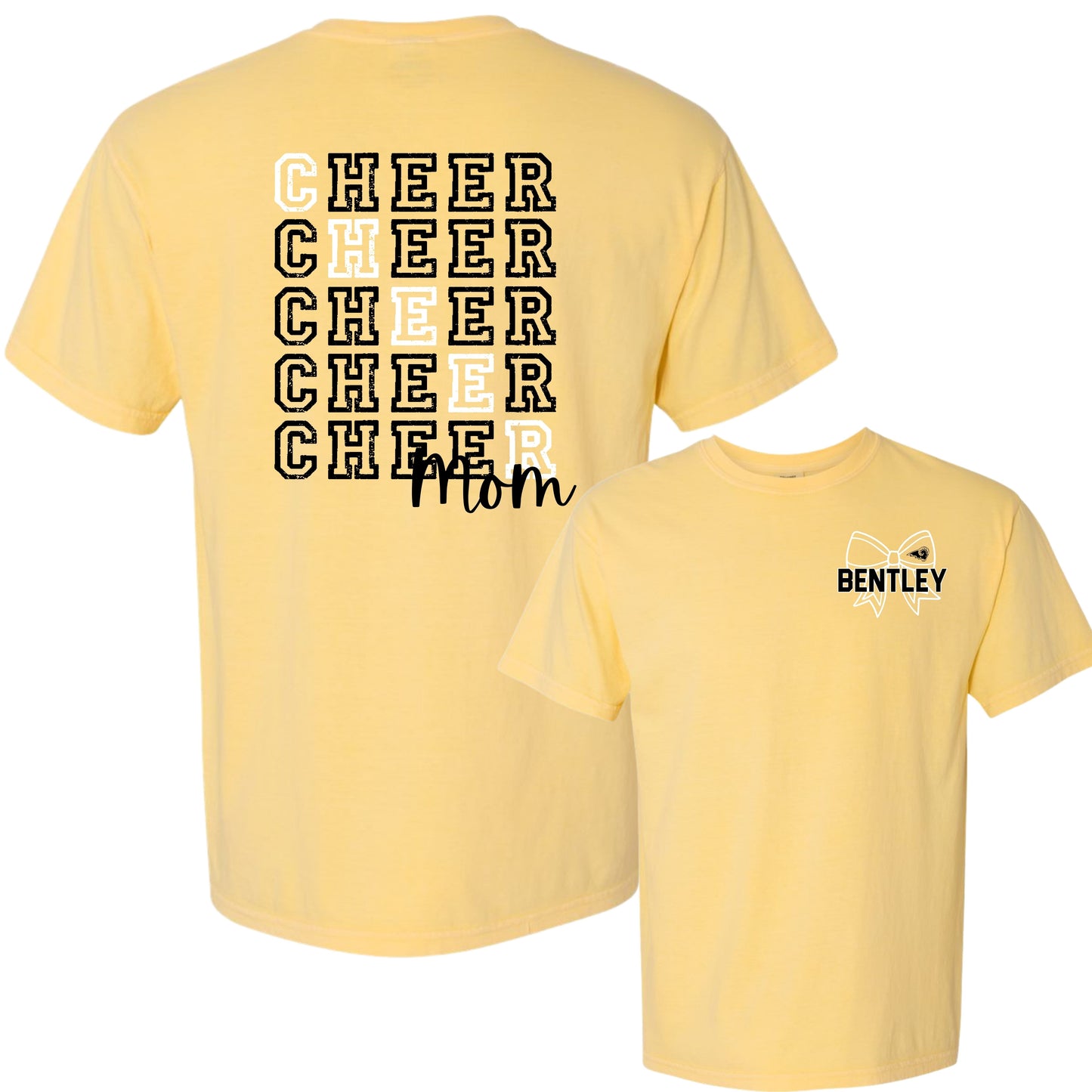 SEP Distressed Cheer Mom T-Shirt