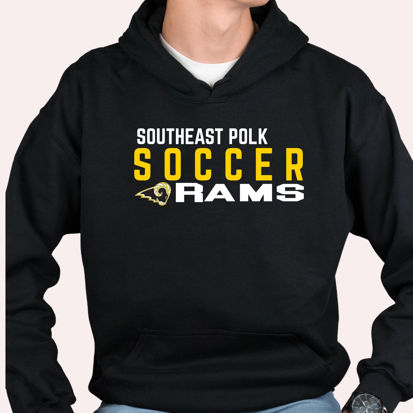Southeast Polk SOCCER Rams Crewneck