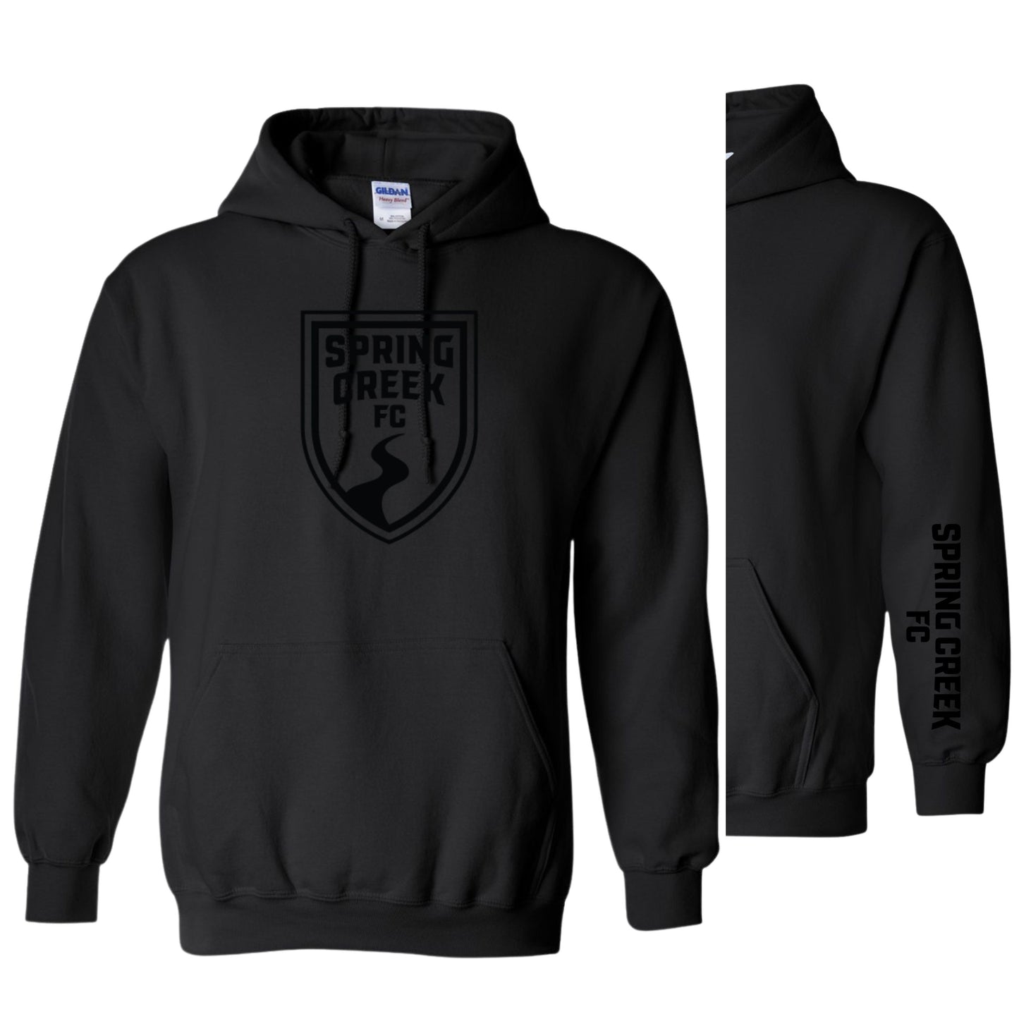 Adult Hoodie- Black Logo