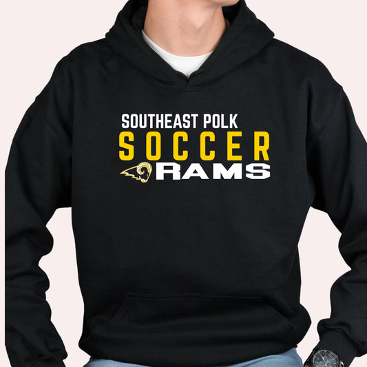Southeast Polk SOCCER Rams Hoodie