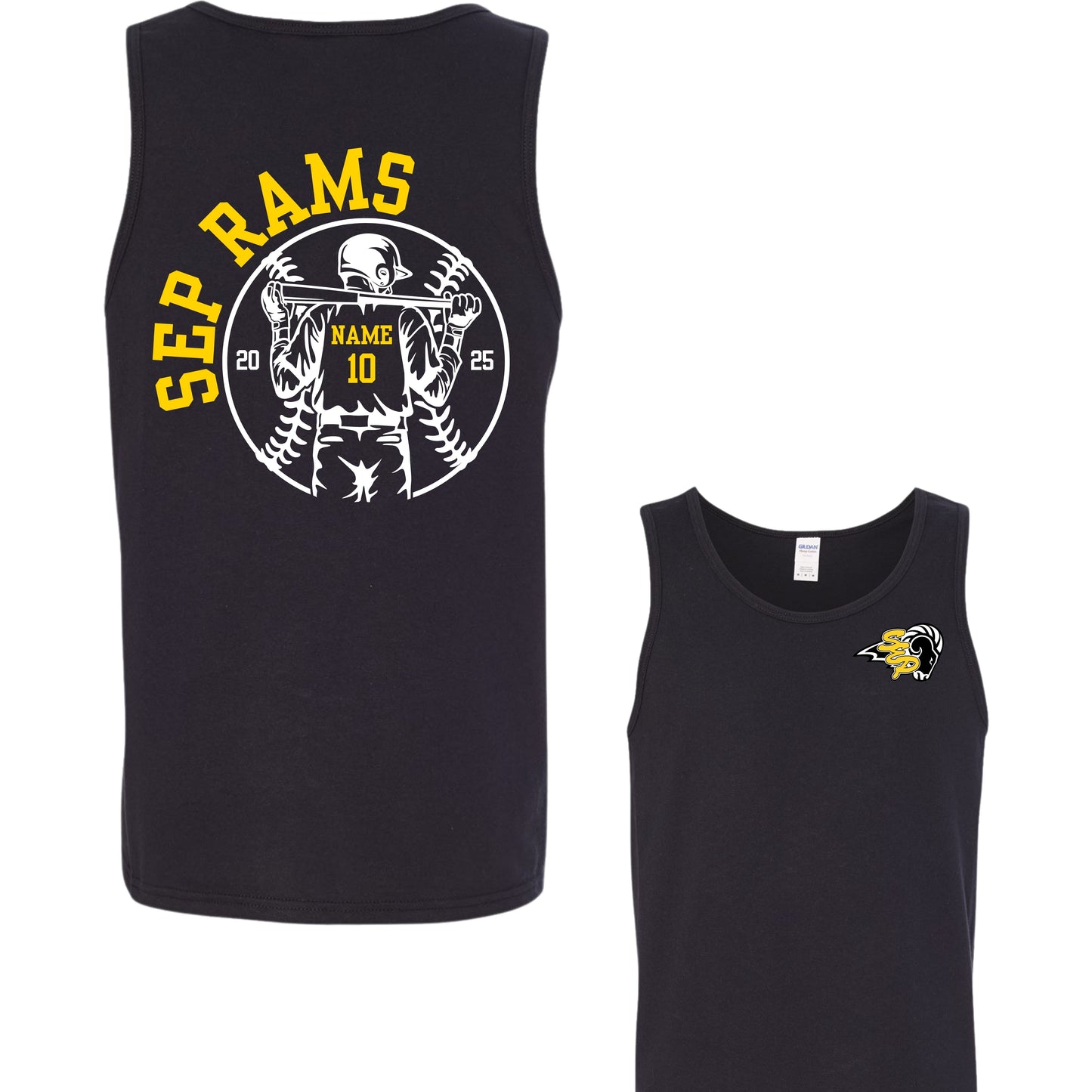 Official* SEP Baseball Personalization Tank | Adult