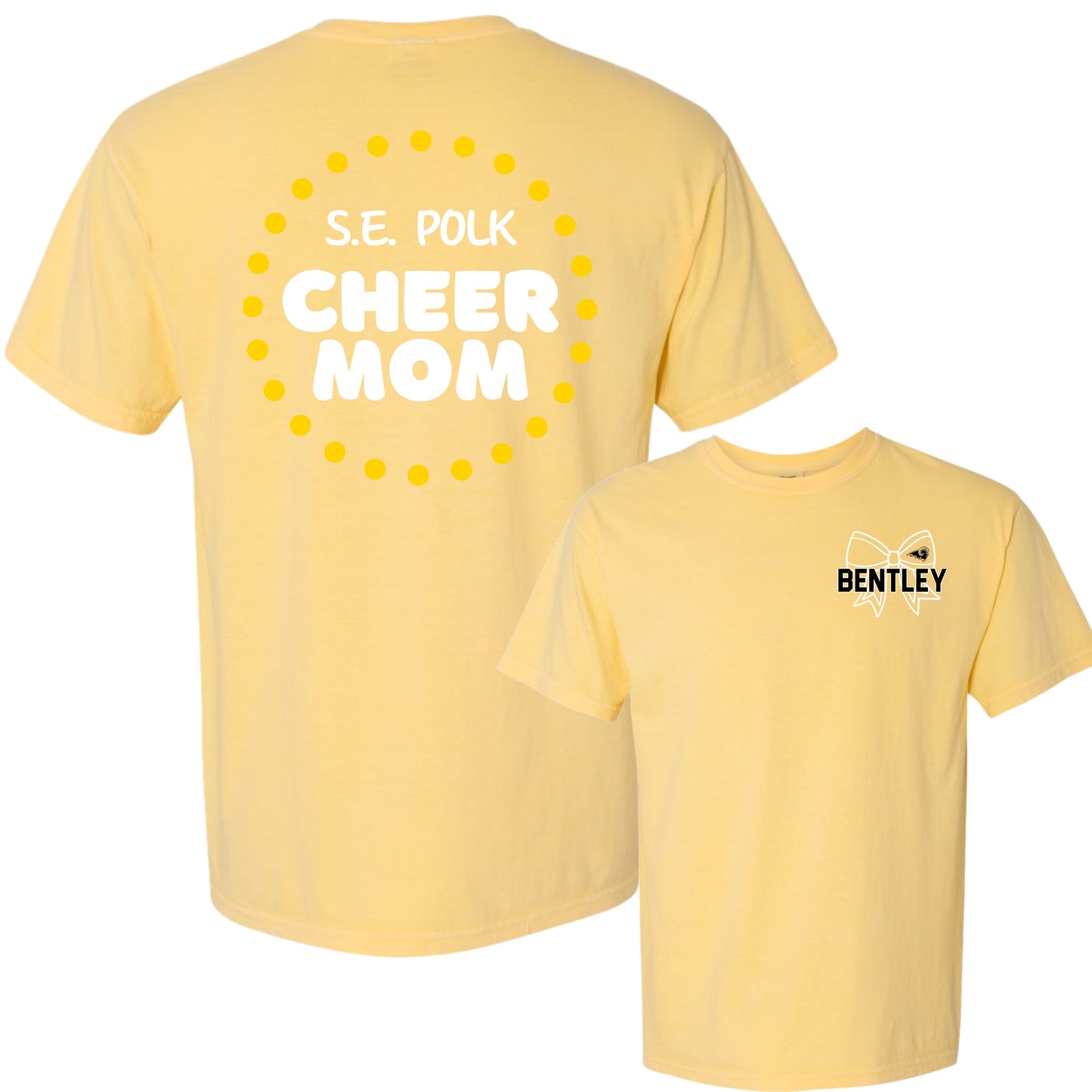 SEP Cheer Mom Puff Lettering T-Shirt
