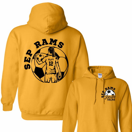 Senior Soccer Mom Hoodie (Girl)