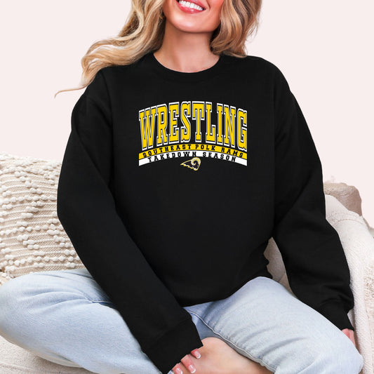 Southeast Polk Wrestling Takedown Season Crewneck