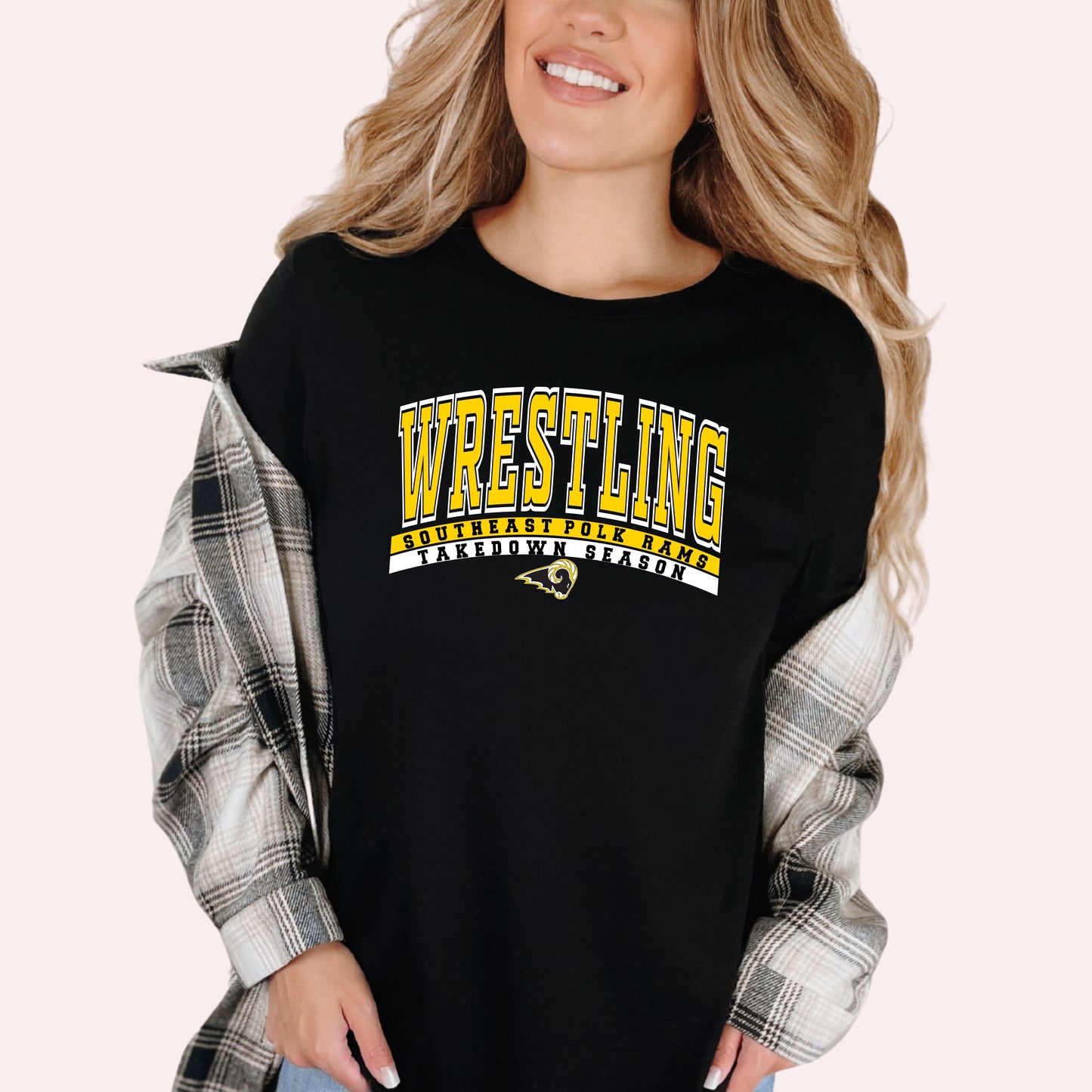 Southeast Polk Wrestling Takedown Season T-Shirt