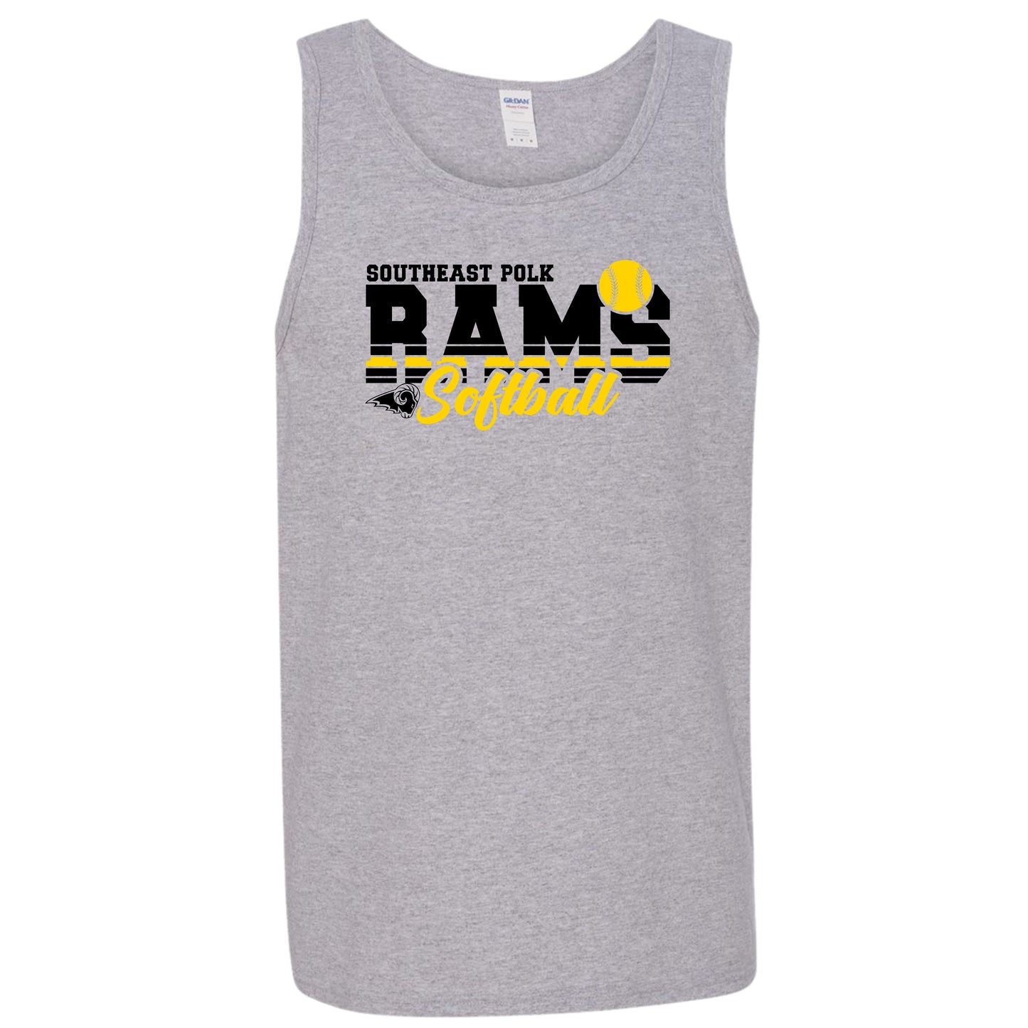 SEP RAMS Softball Tank | Adult