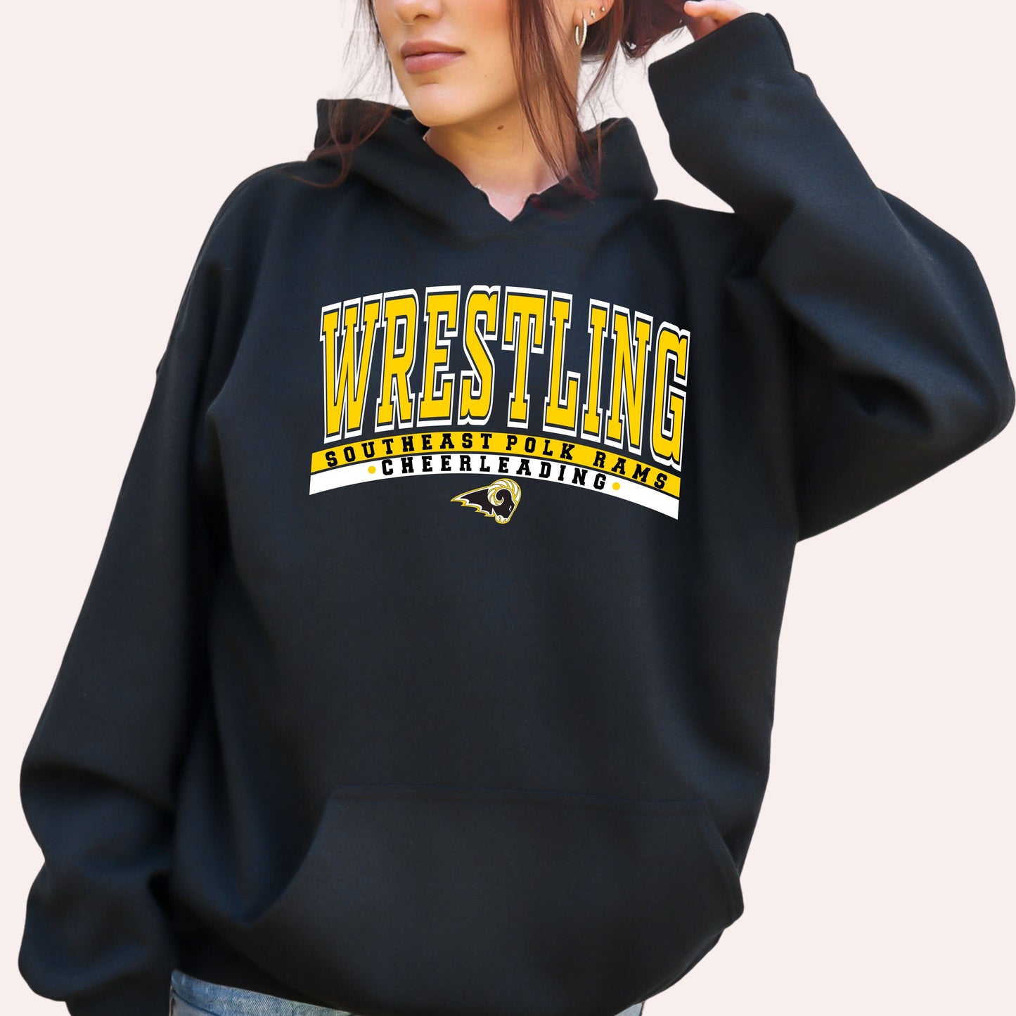 Southeast Polk Wrestling Cheer Team Apparel