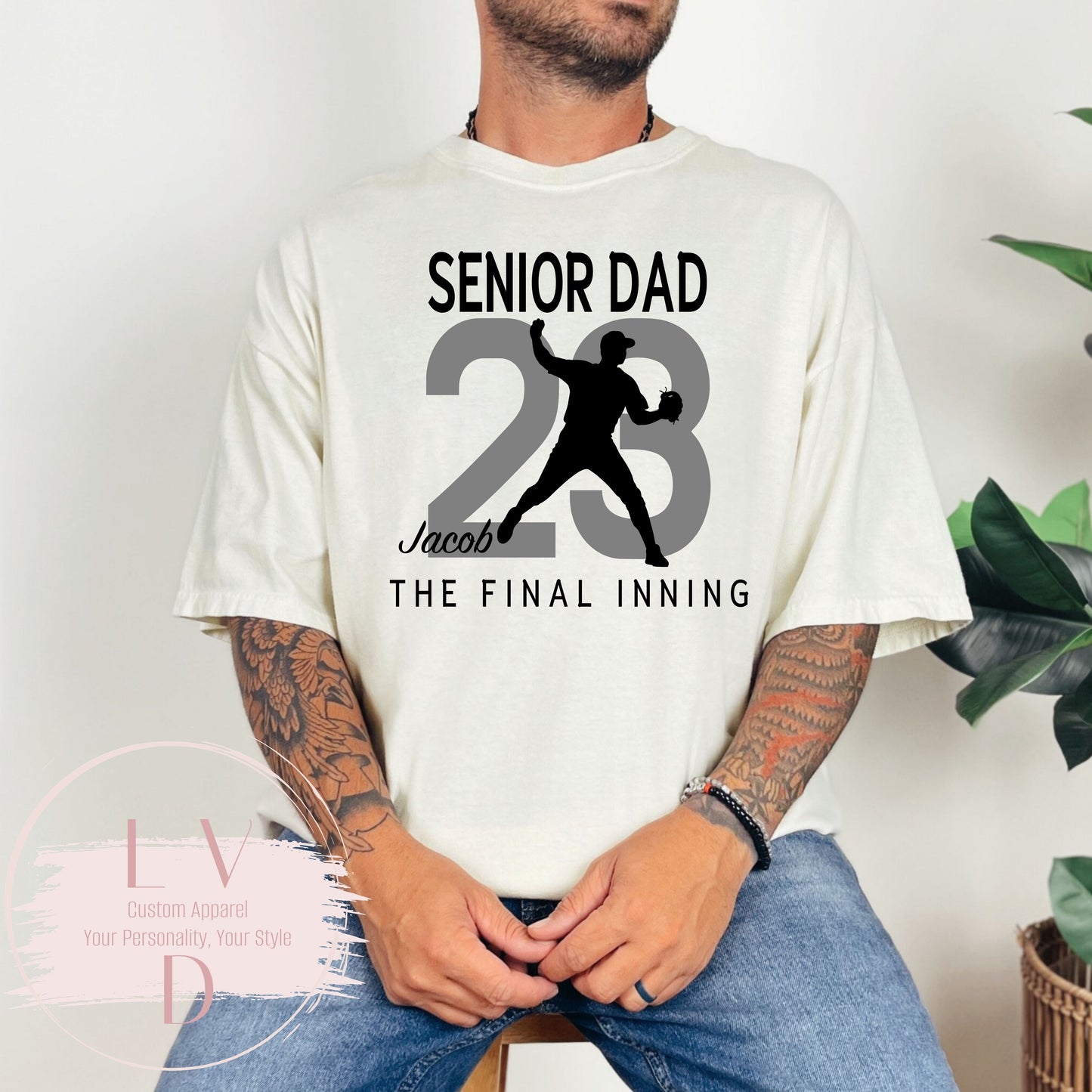 SEP Baseball Senior Dad Tank Top | The Final Inning