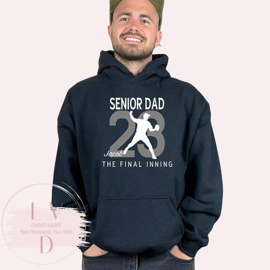 SEP Baseball Senior Dad Hoodie | The Final Inning